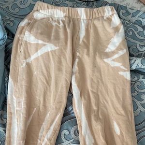bleached sweatpants